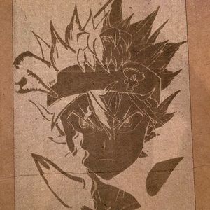 Anime Engraving Asta (Black Clover)